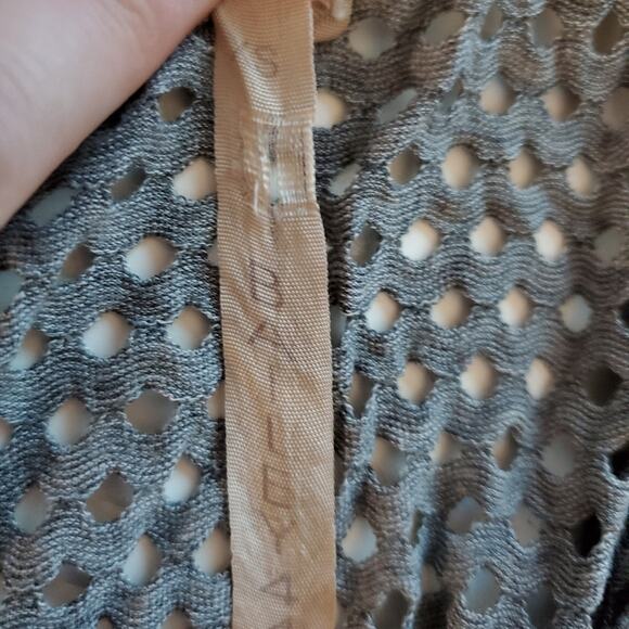 Bailey 44 | Gray Soft Mesh Back Top - Picture 4 of 4